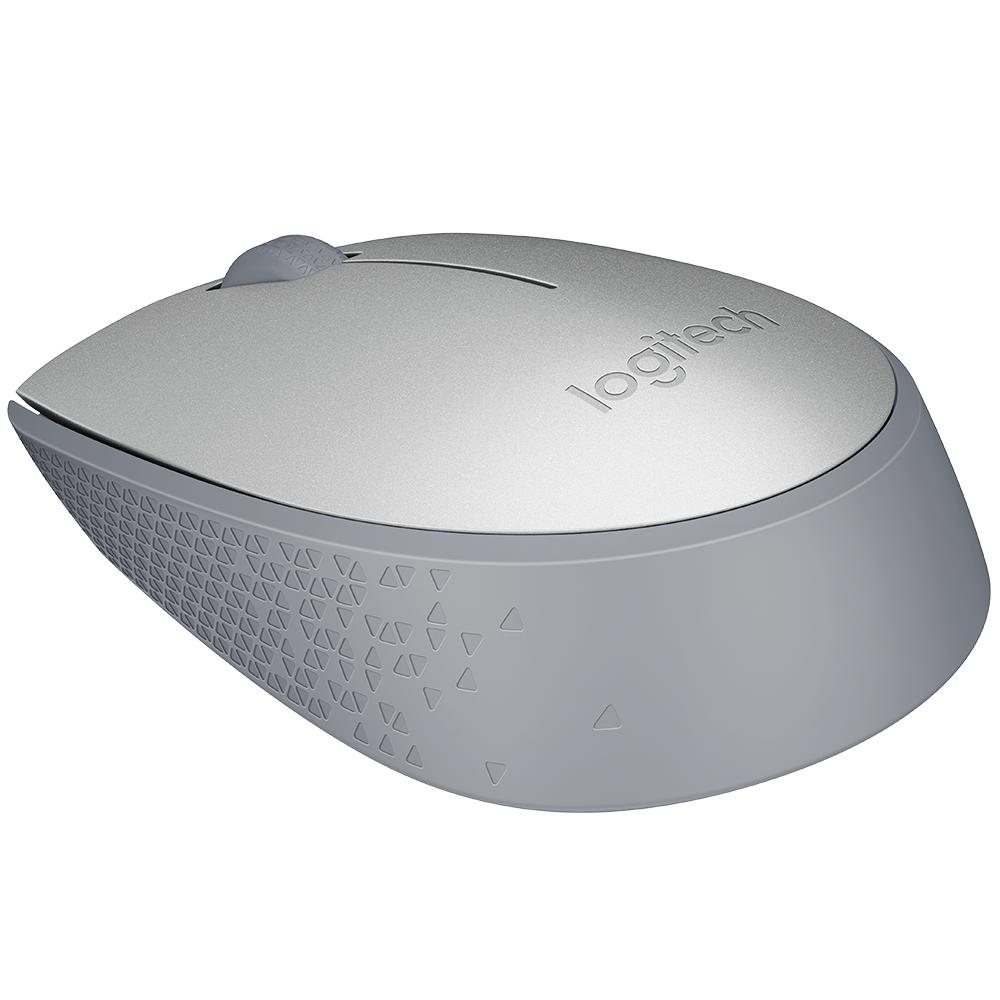 MOUSE WIRELESS LOGITECH M170 PRATA