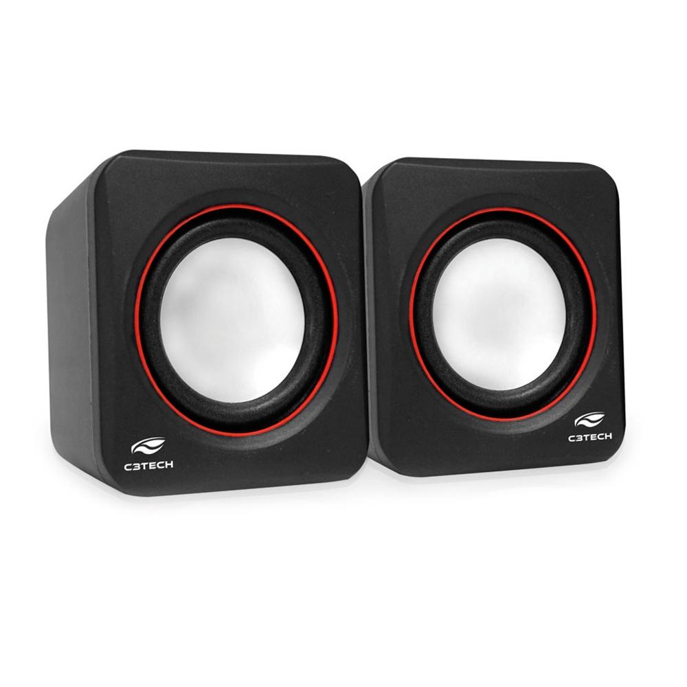 CX SOM 2.0 USB 3W RMS PRETO (SP301BK)