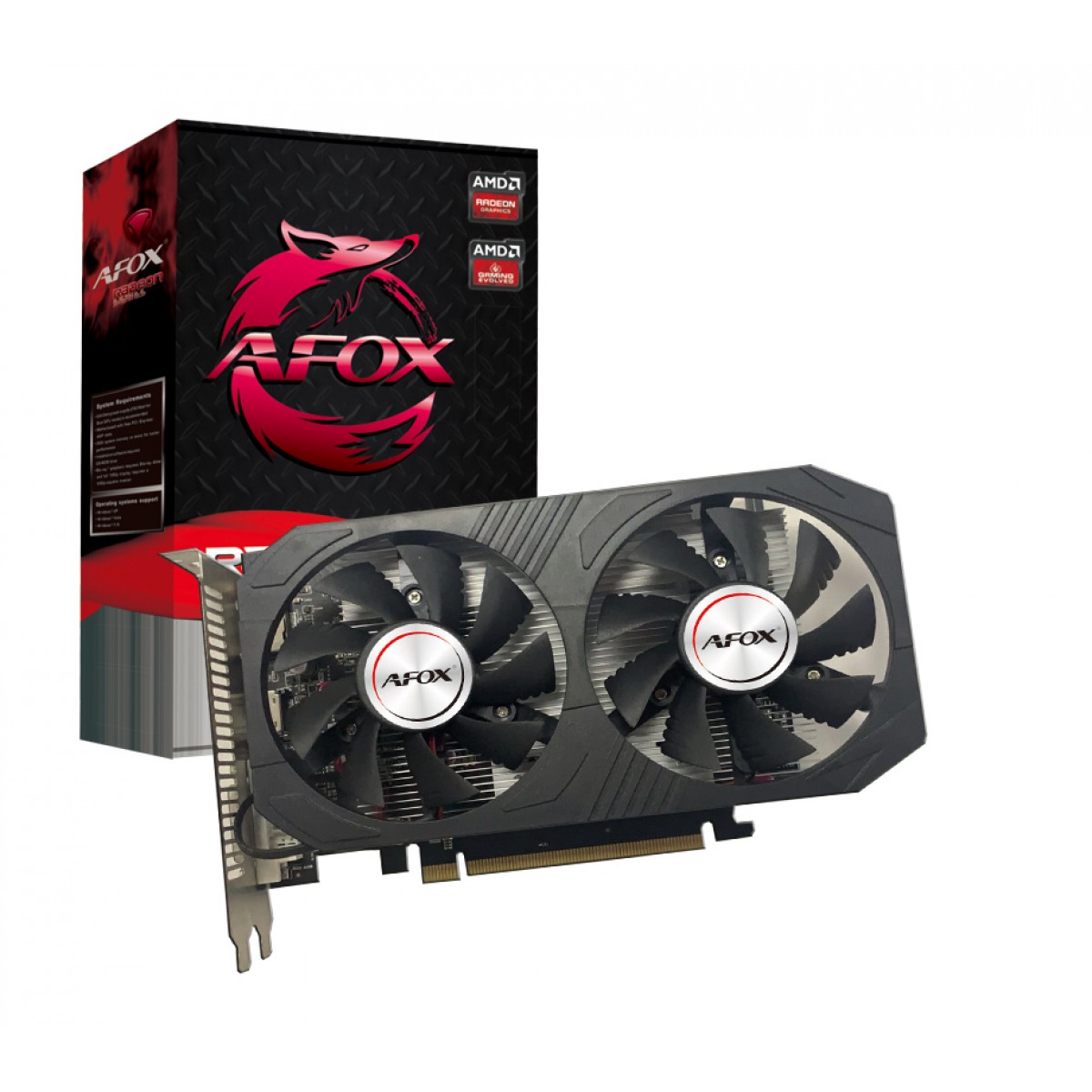 PLACA DE VIDEO 4 GB RX 560D RADEON DDR5 (AFRX560D-4096D5H4-V2)