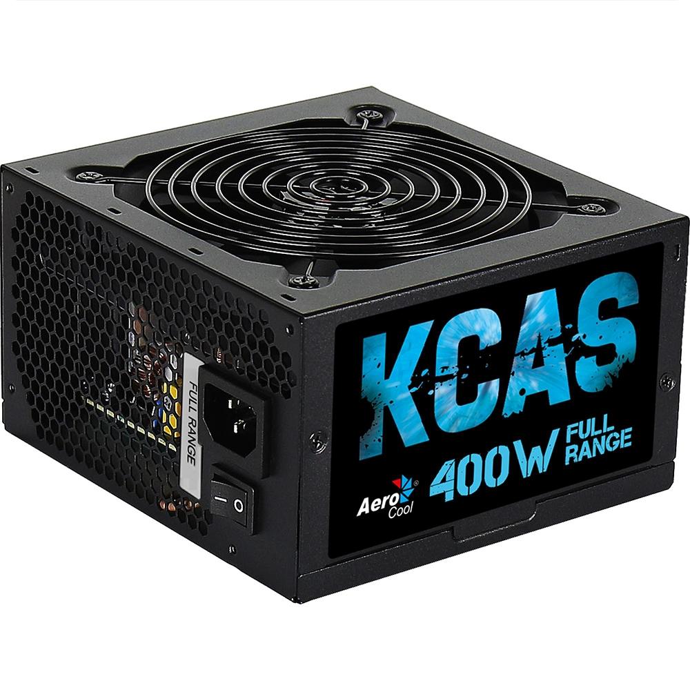 FONTE ATX  400W REAL SATA  80 PLUS WHITE KCAS AEROCOOL