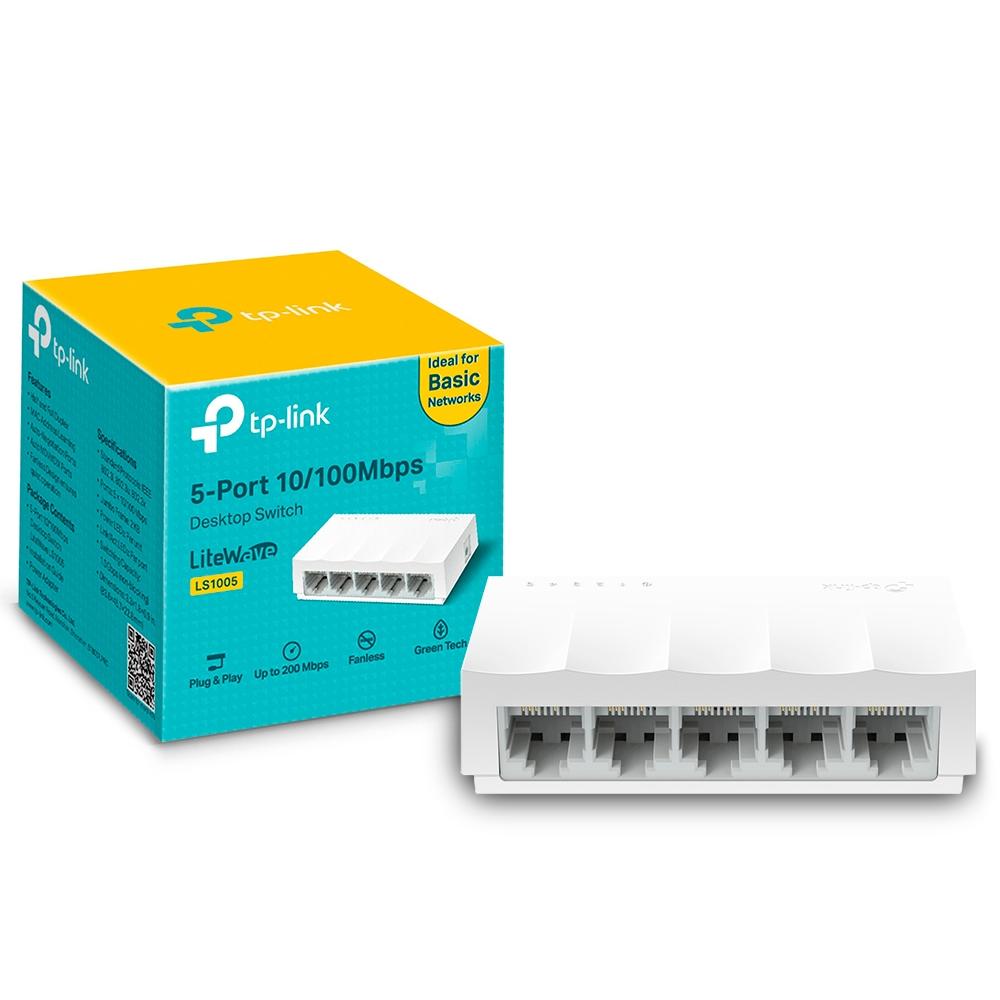 HUB  5 PORTAS 10/100 LS1005