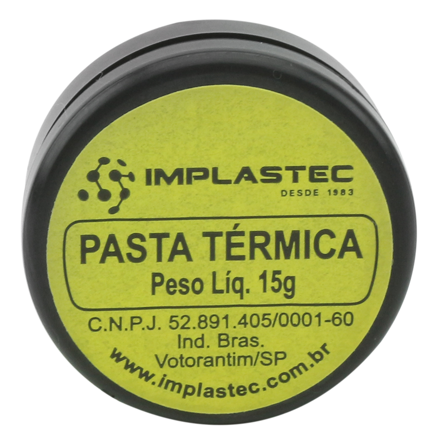 PASTA TERMICA  P/PROCESSADOR 15G 077-1515 IMPLASTEC