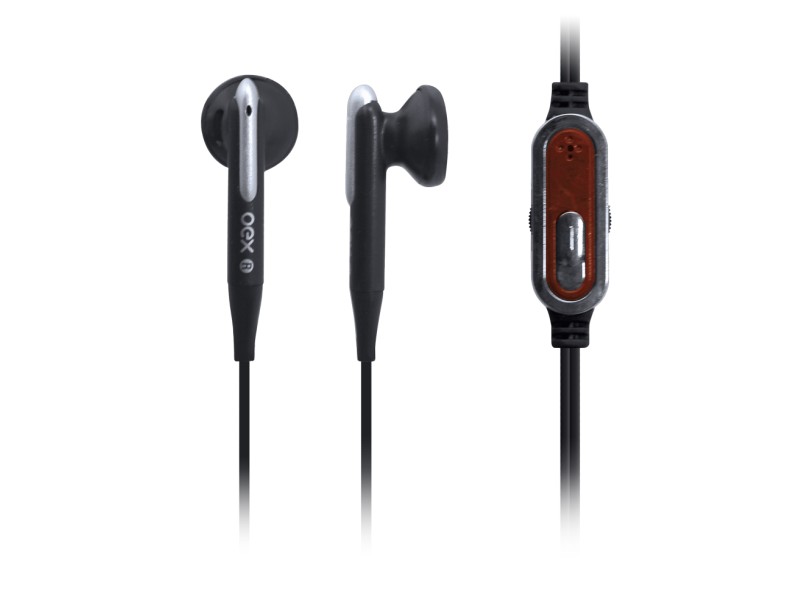 HEADSET STEREO COM MICROFONE PARA PC/MAC PRETO (FN300)