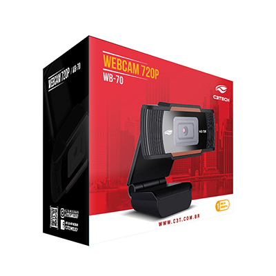 CAM. WEB C3TECH HD 720P (WB-70BK)