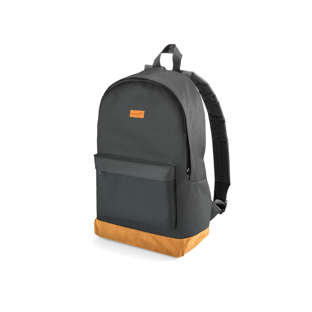 MOCHILA P/NB. 15.6 BACKPACK PRETA E MARROM (BO407)