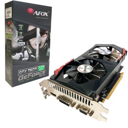 Placa de Vídeo Afox GeForce GT740 4GB DDR3 128bits AF740-4096D3L3