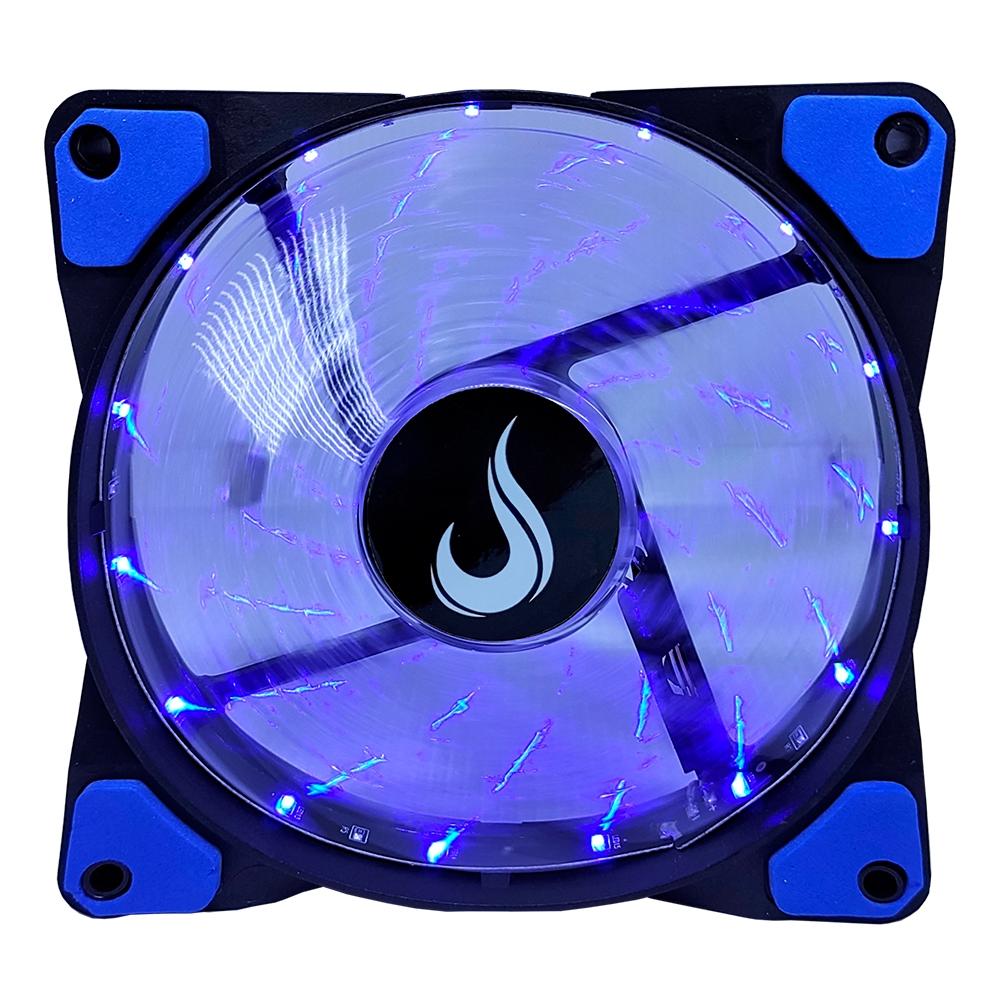 COOLER P/GABINETE RISE 120MM AZUL RM-WN-01-BB