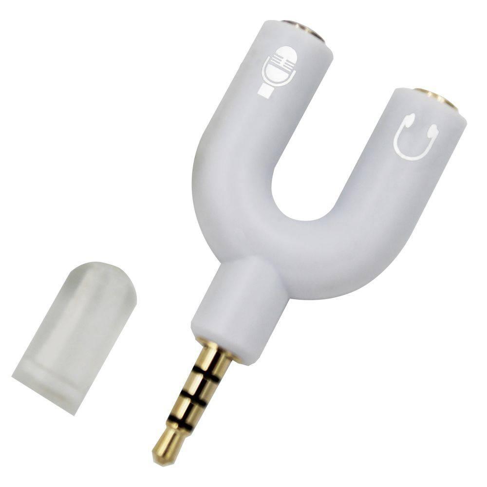ADAPTADOR COM PLUG 2XP2 ÁUDIO E FONE PARA NOTEBOOK - 8015