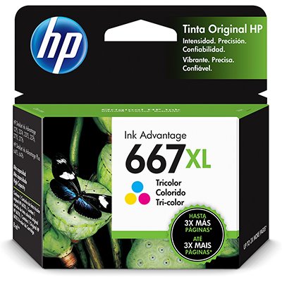 CARTUCHO HP 3YM80AL COLOR 667XL (8,5 ML)