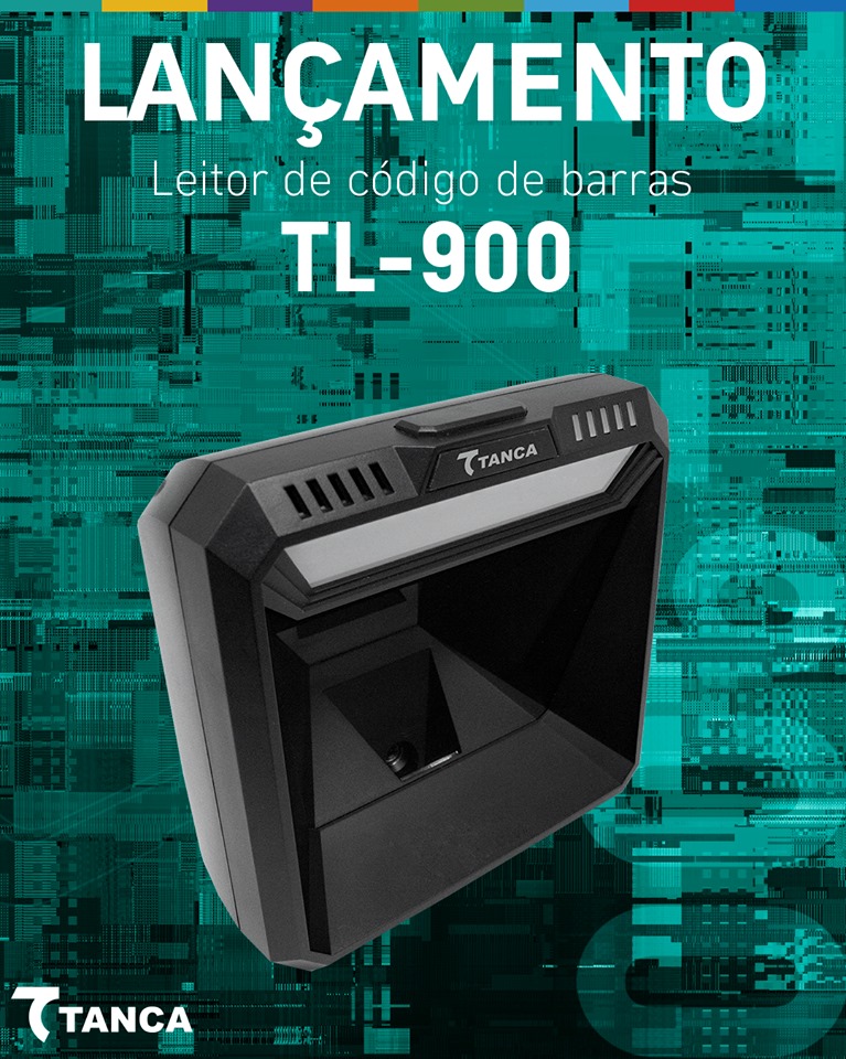 LEITOR COD BARRAS FIXO TL-900