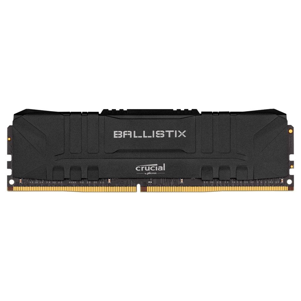 MEM DDR4  8GB/3000 CRUCIAL BALLISTIX  PRETO - BL8G30C15U4B