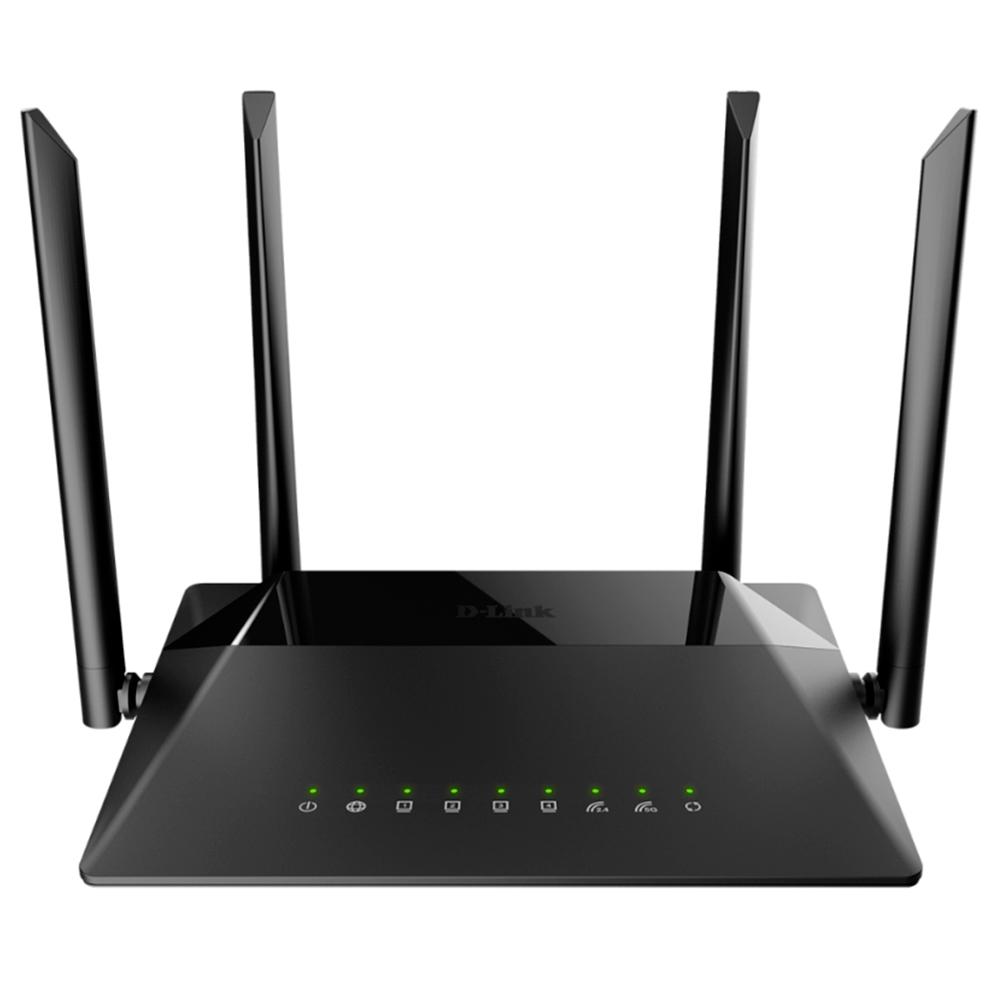 WIR. ROTEADOR DUAL BAND AC1200 COM 4 ANTENAS - DIR-842