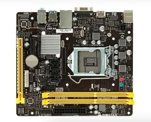 PLACA MAE S1151 BIOSTAR H110M HV3 DDR3 EXPERIENCE