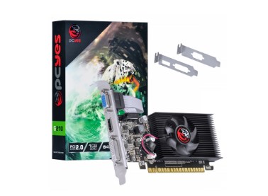 PLACA DE VIDEO 1 GB GT 210 GEFORCE DDR3 (PA210G6401D3LP)