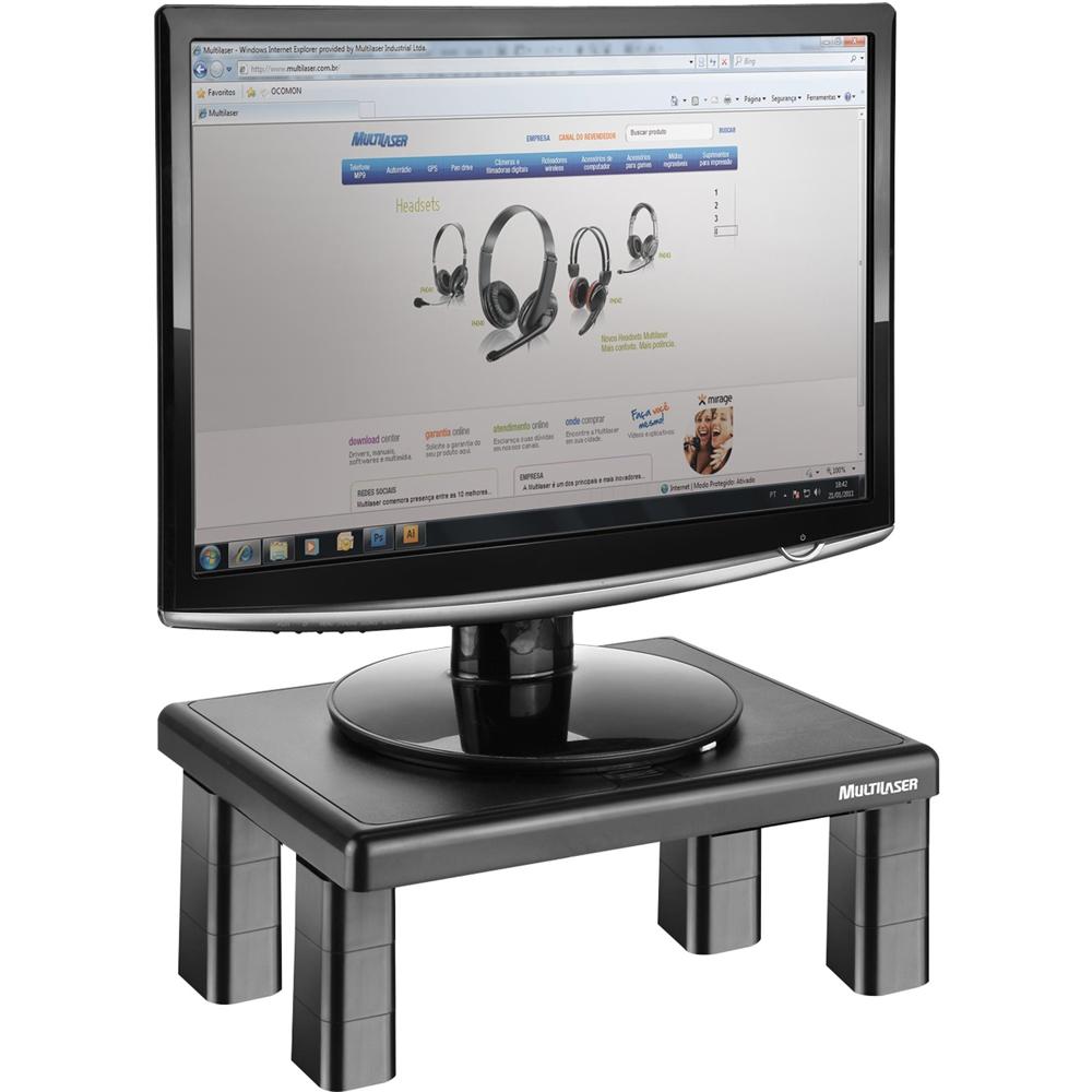 SUPORTE LCD ERGONOMICO QUADRADO (AC125)