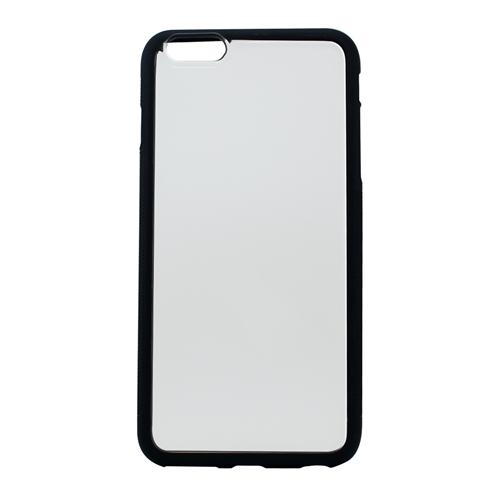 CAPA PC+TPU PARA APPLE IPHONE 5-COR BORDA PRETA/FUNDO TRANSP(H495033)